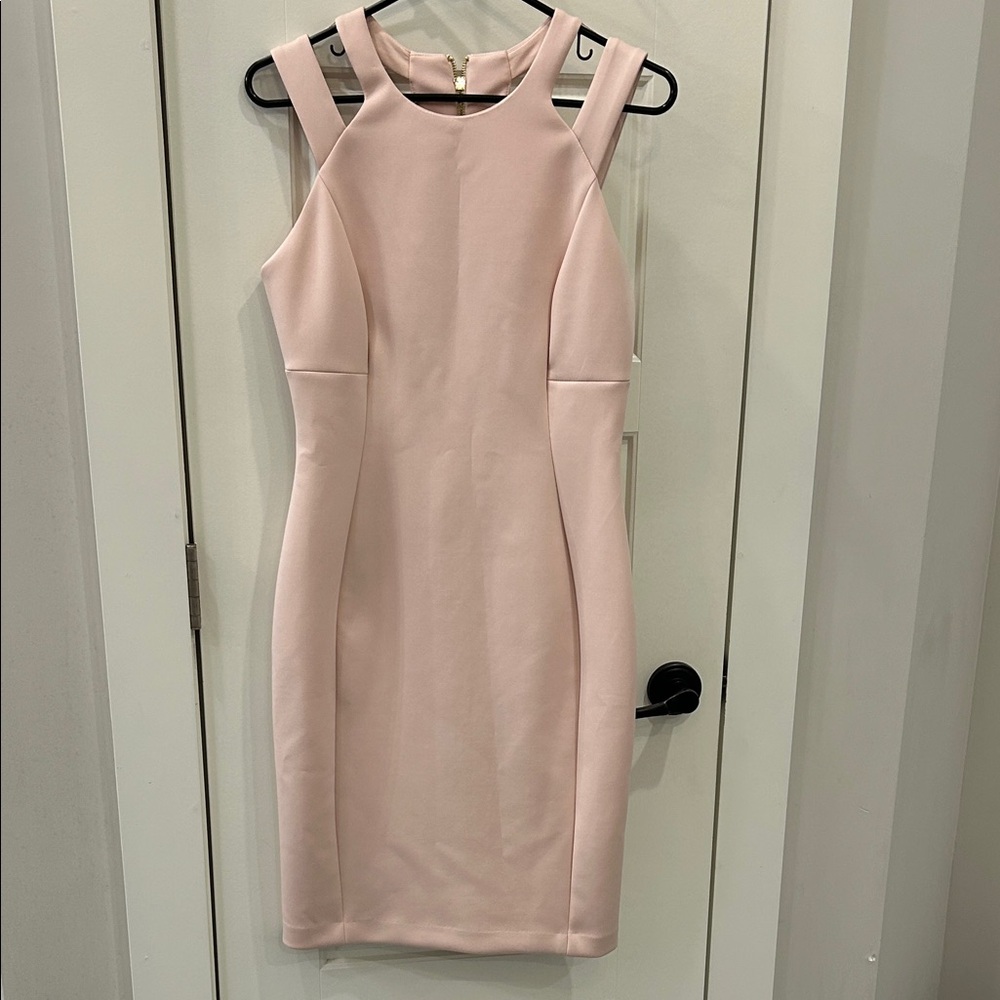 Calvin Klein Blush Pink Mini Dress